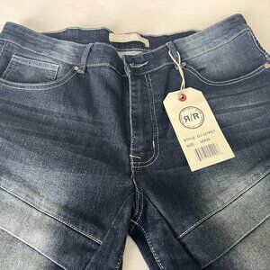 R/R REfinery Republic Jean Men Style: DJ-327 Pet  Dark blue
